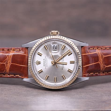 used rolex datejust leather strap|genuine Rolex leather strap.